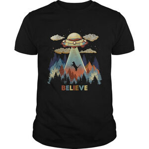 Cat Alien Abduction Area 51 Funny Ufo Alien Shirt